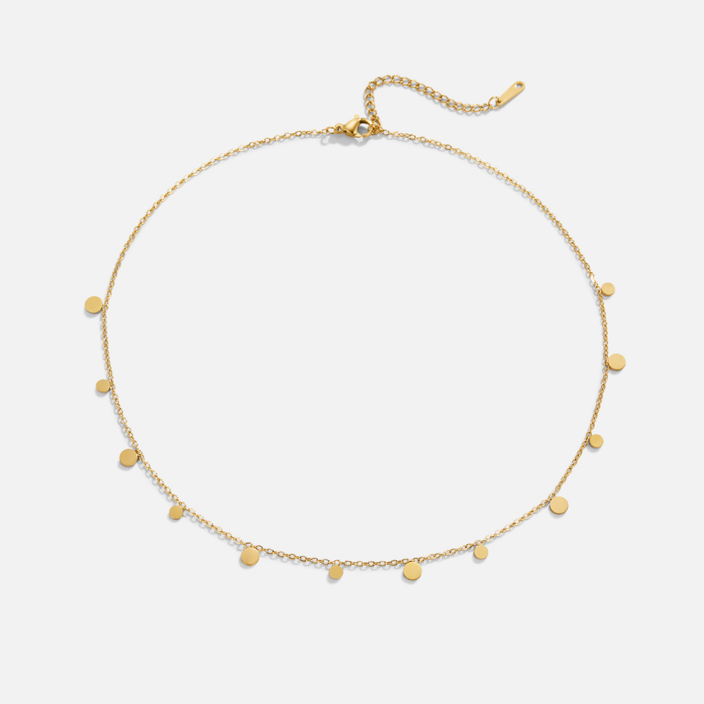 Collier Goutte d'Or Agatha