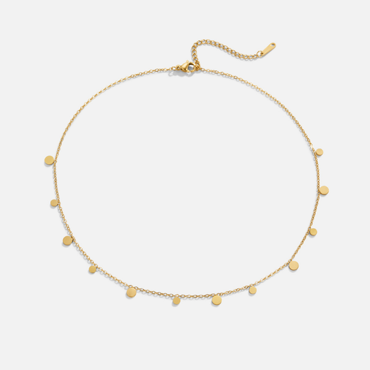 Collier Goutte d'Or Agatha
