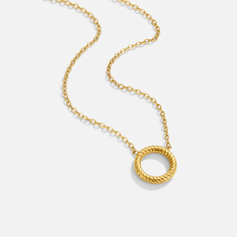 Collier Pendentif Cercle Avery
