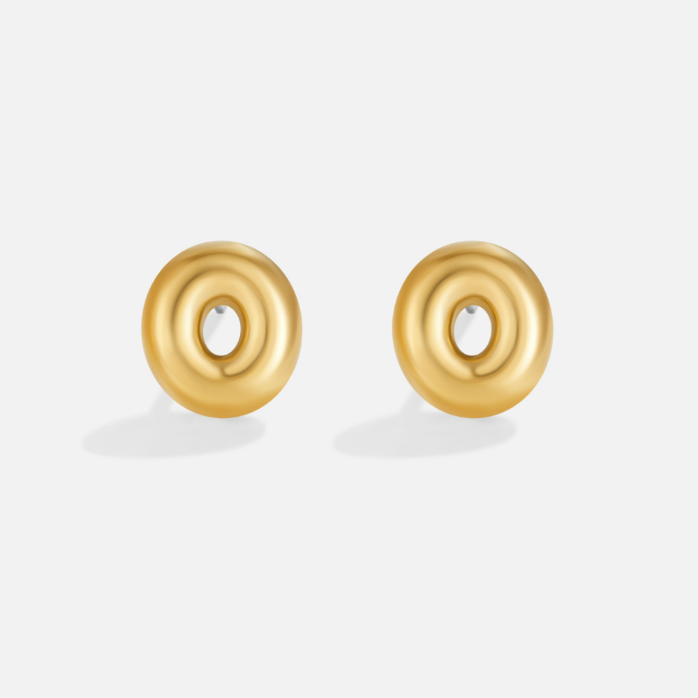 Boucles d'Oreilles Lettres en Or