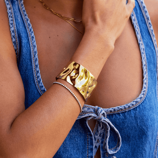 Bracelet Jonc en Or 18K