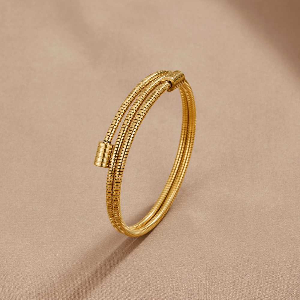 Bracelet en Or Torsadé