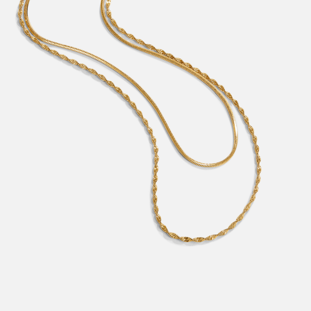 Collier en Or Superposé Leona