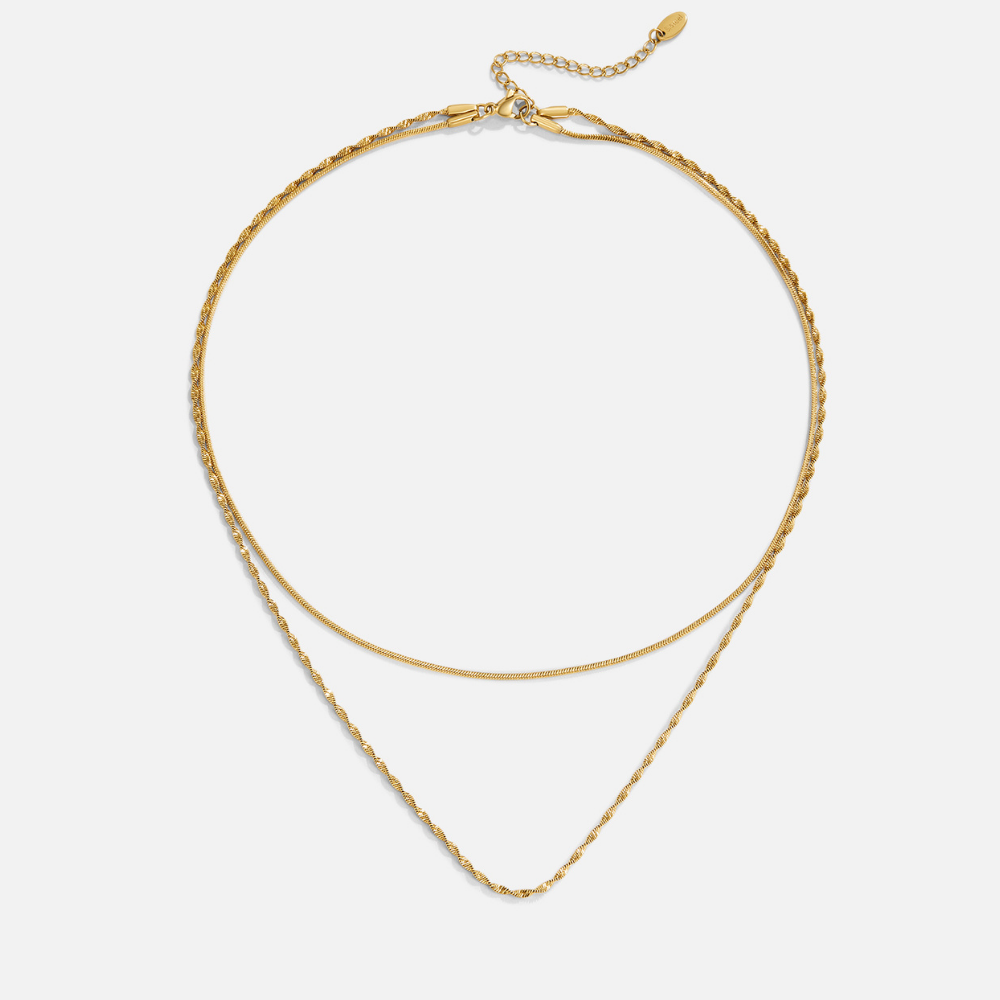 Collier en Or Superposé Leona