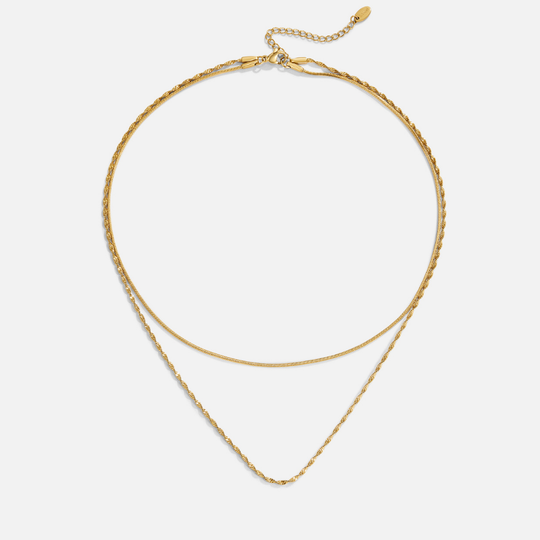 Collier en Or Superposé Leona