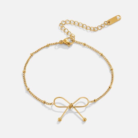 Bracelet en or Anika avec nœud