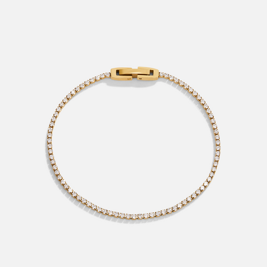 Bracelet en Cristal Blanc Niyah Or