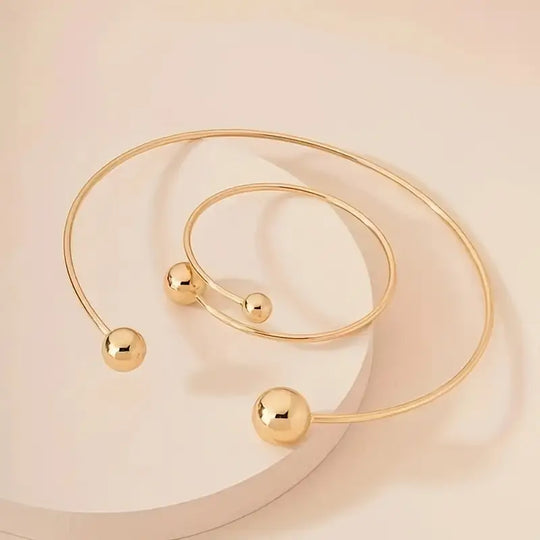 Glow™ | Ensemble de Bracelets en Or