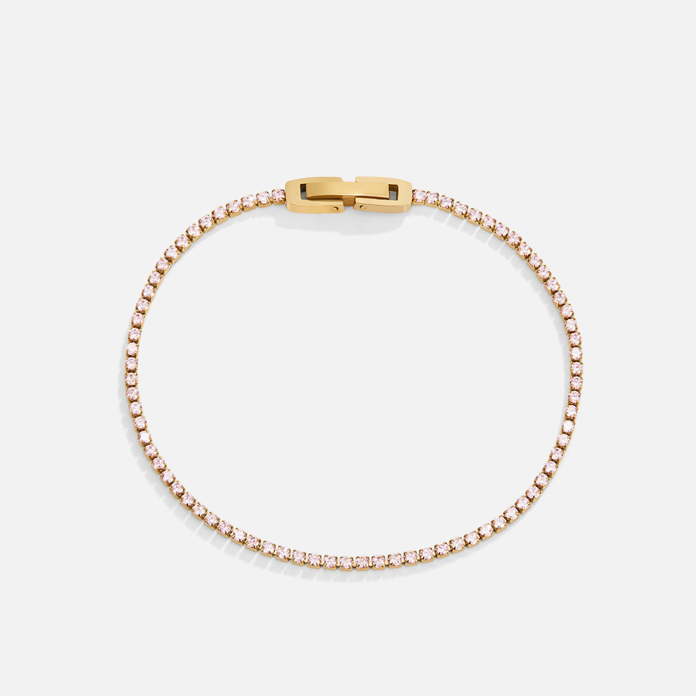 Bracelet en Cristal Rose Kiera