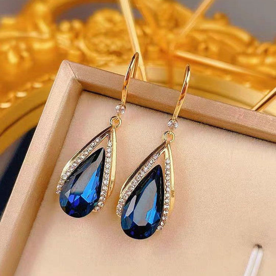 Boucles d'oreilles Azura en forme de goutte | Or