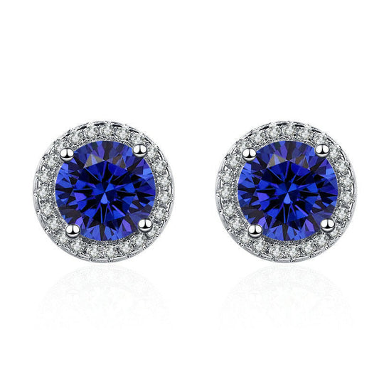 Boucles d'oreilles Lucia Célestine | Or blanc