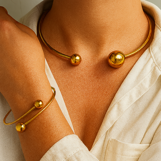 Glow™ | Ensemble de Bracelets en Or