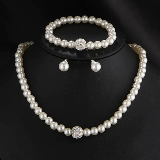 Ensemble de perles élégantes
