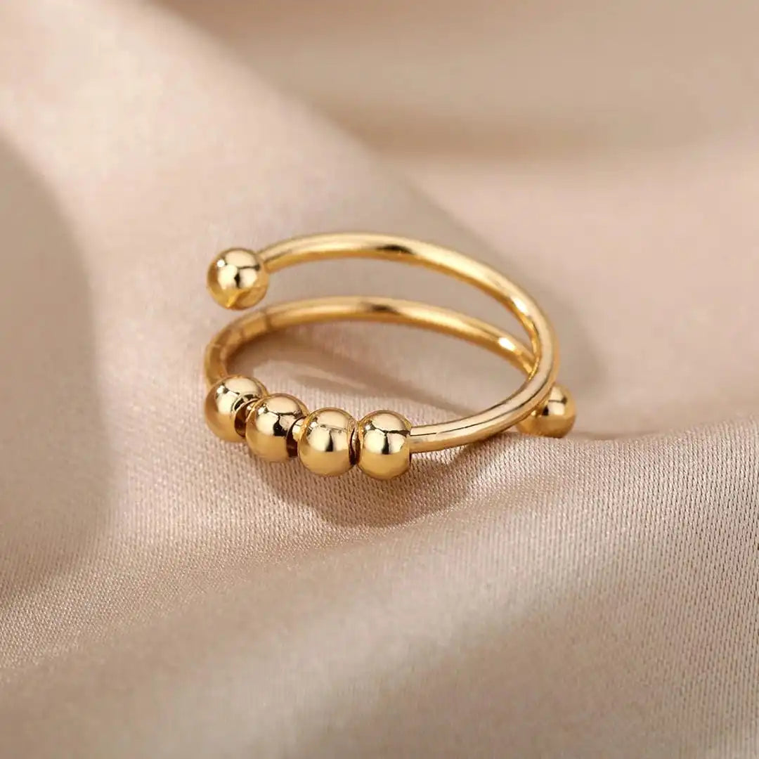 Bague en perles Anti Stress et d'Anxiété