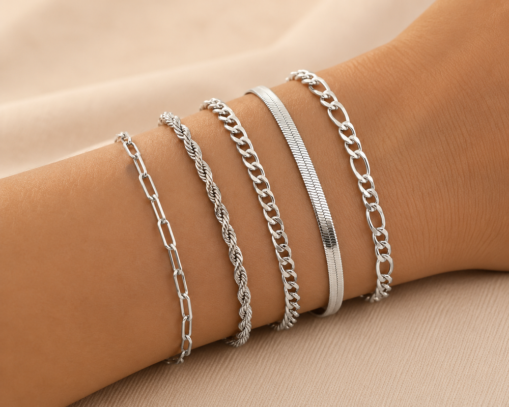 Ensemble de Bracelets en Or