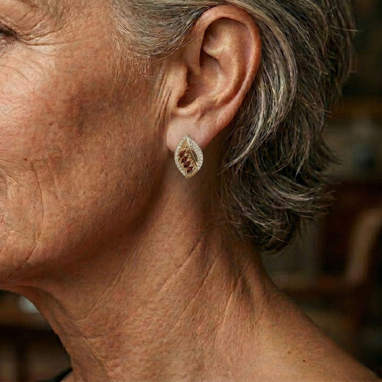 Boucles d'oreilles Isola Rosavere