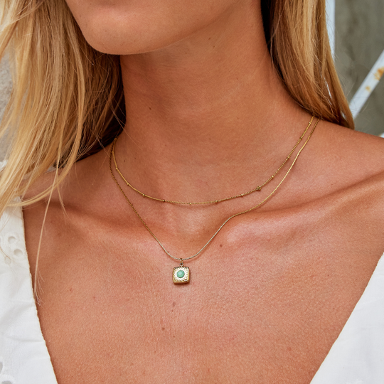 Collier Vintage en Or Lara