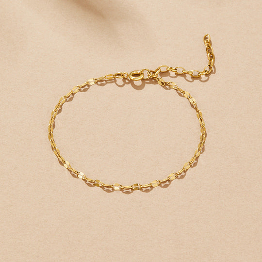 Bracelet en Chaîne en Or Leila