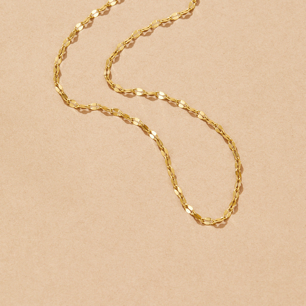Collier en Chaîne en Or Leila