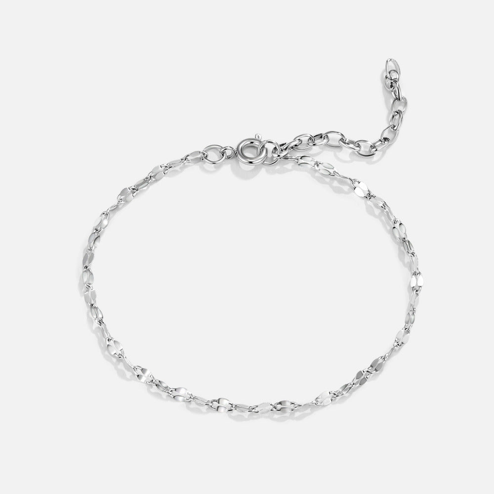 Bracelet Argent Chaîne Leila