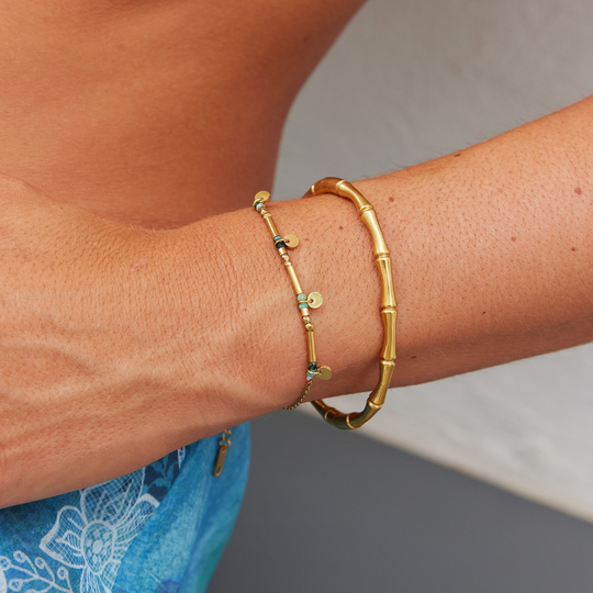 Bracelet Disque Neri en Or