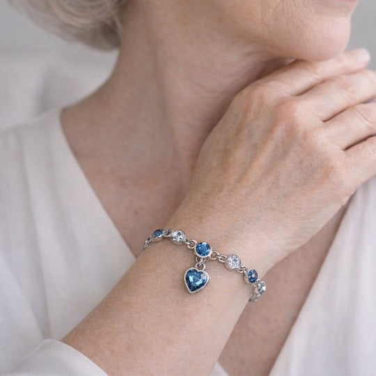 Bracelet Éclat Cœur Océan