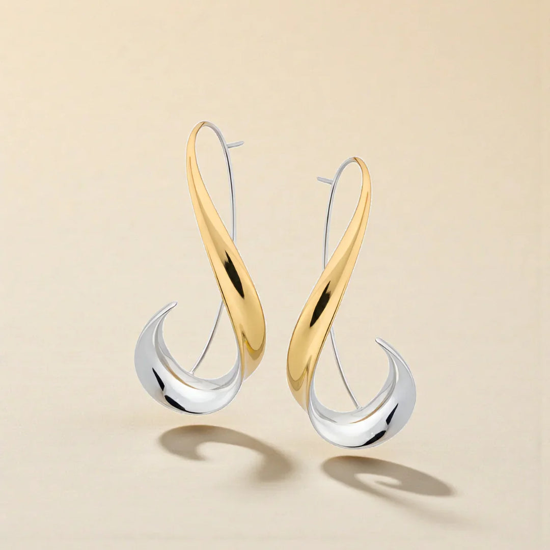 Boucles d'oreilles en or raffiné et intemporel