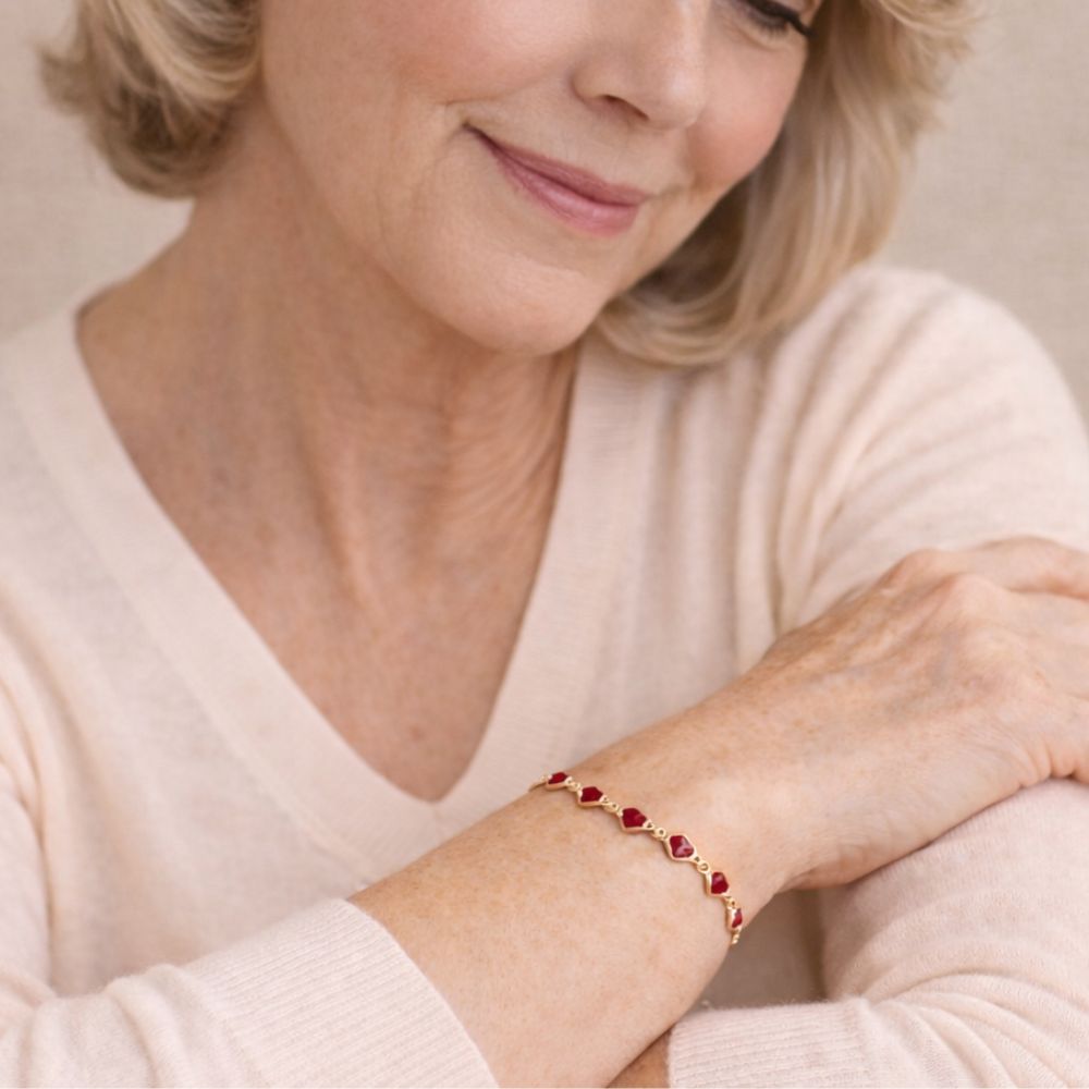 Bracelet Ophelyra Garnetelle Or