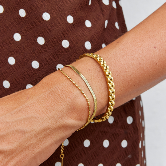 Bracelet Chunky en Or Renee