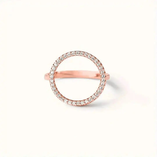Bague en Zirconia Cubique Ronde