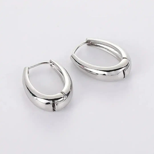 Boucles d'Oreilles Créoles Dorées Classiques