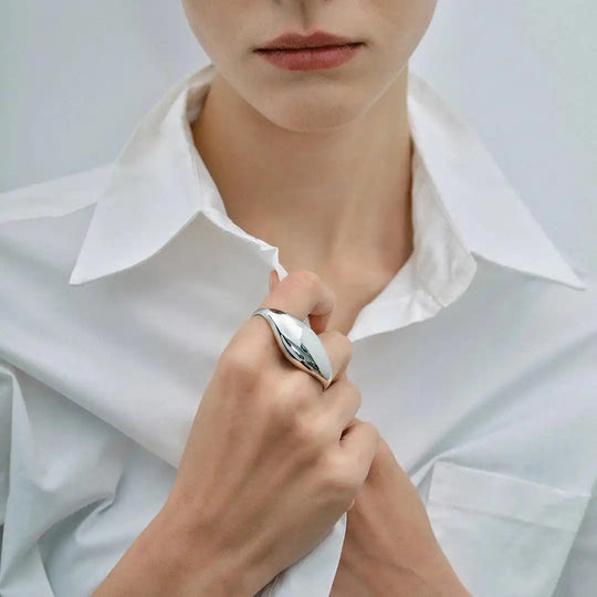 Bague Double en Or Intemporelle
