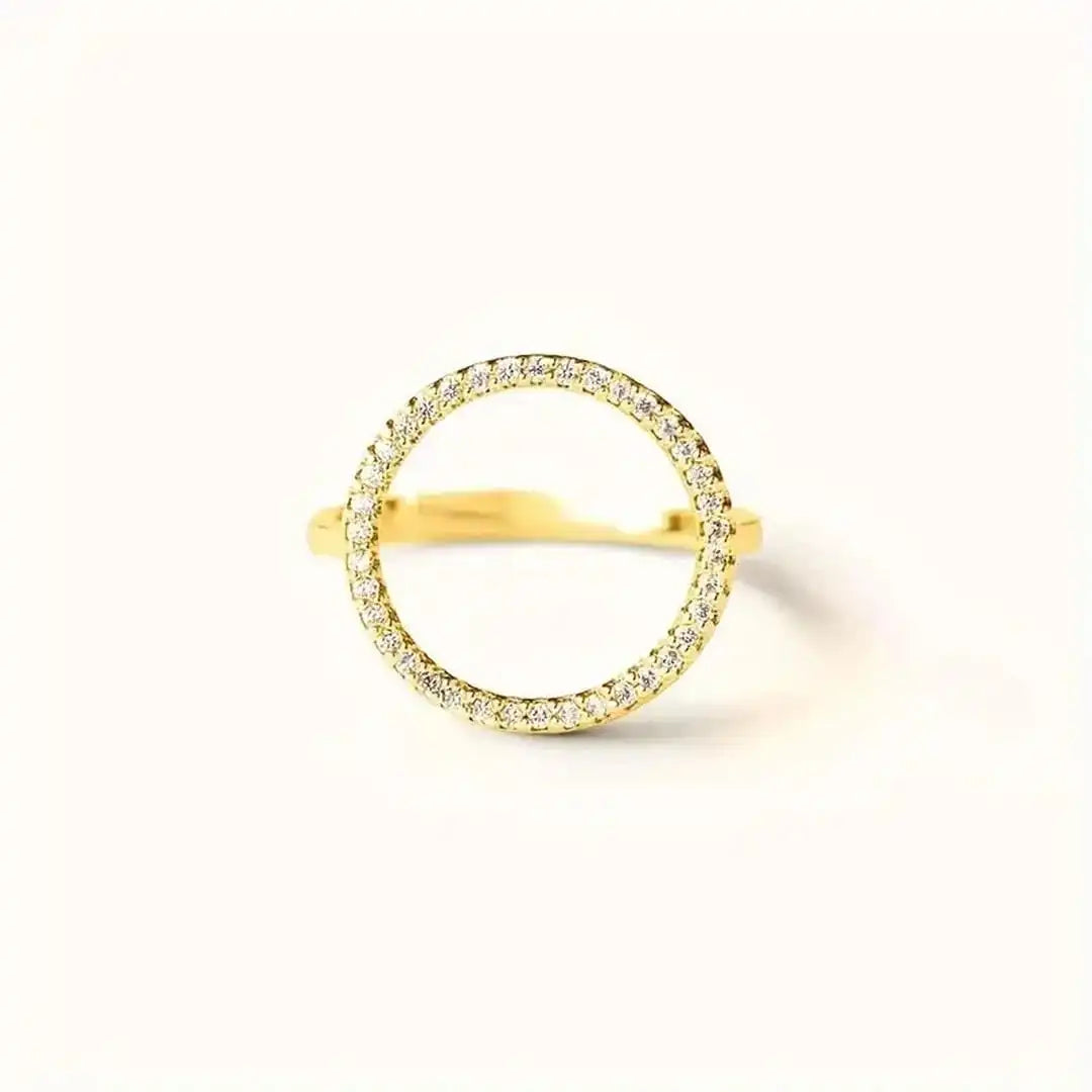 Bague en Zirconia Cubique Ronde
