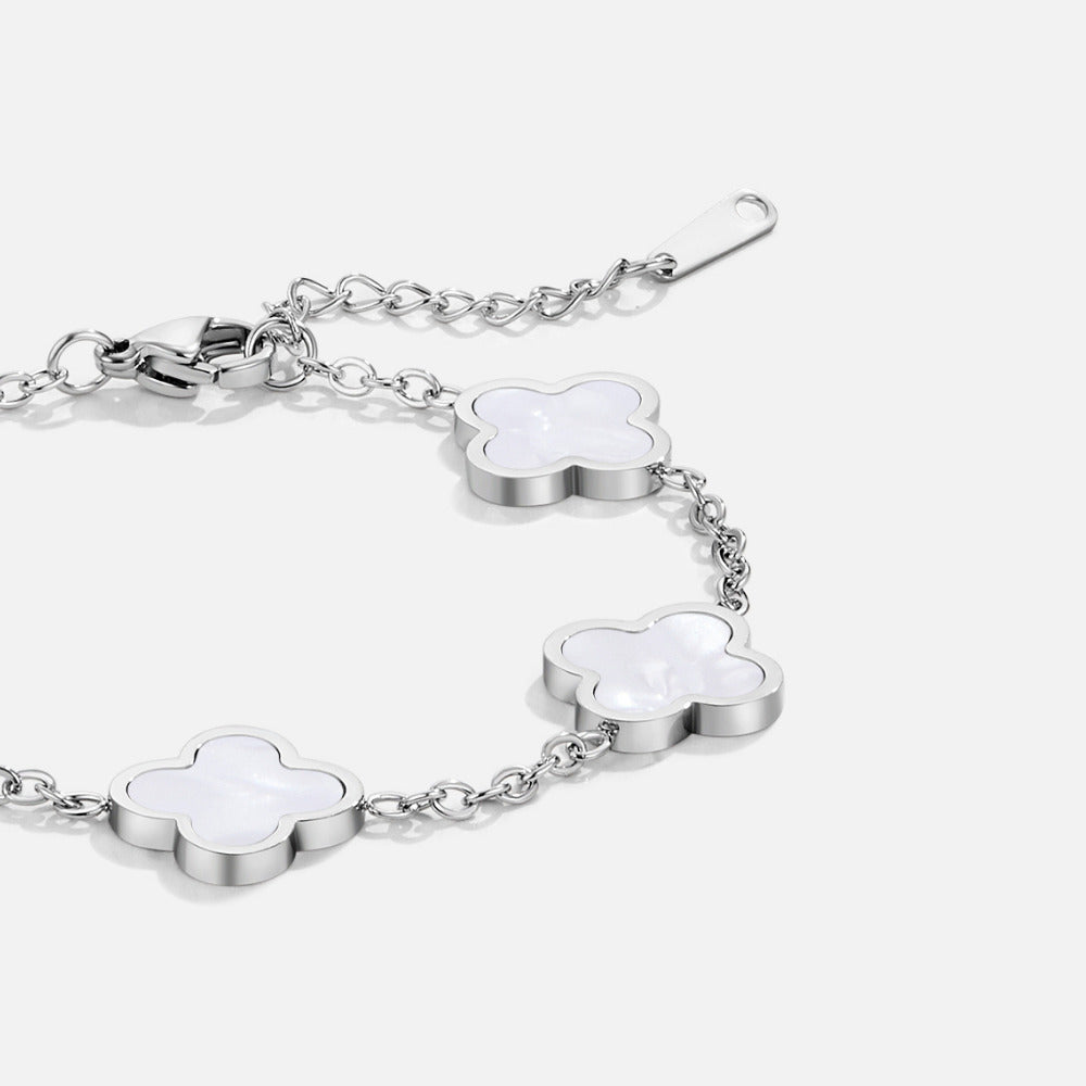 Bracelet Argent Trèfle