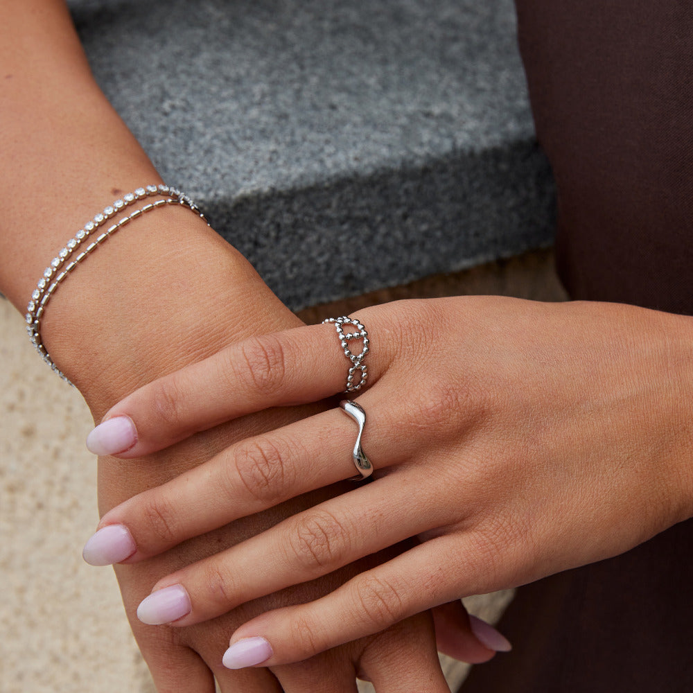 Bague Chaîne Yulah Argent