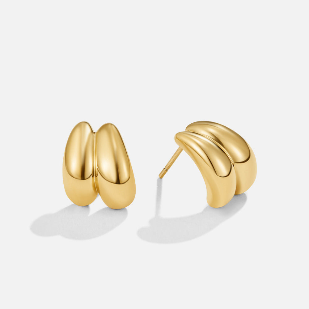 Boucles d'oreilles Twin Teardrop