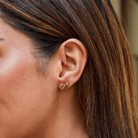 Boucles d'oreilles Adela Knot