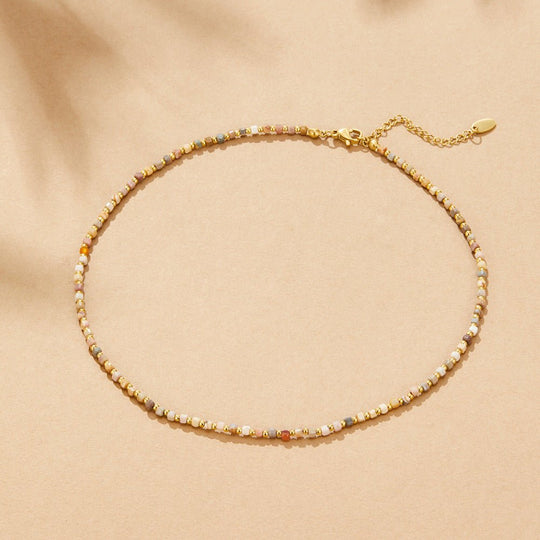 Collier en Perles de Pierre Alashan