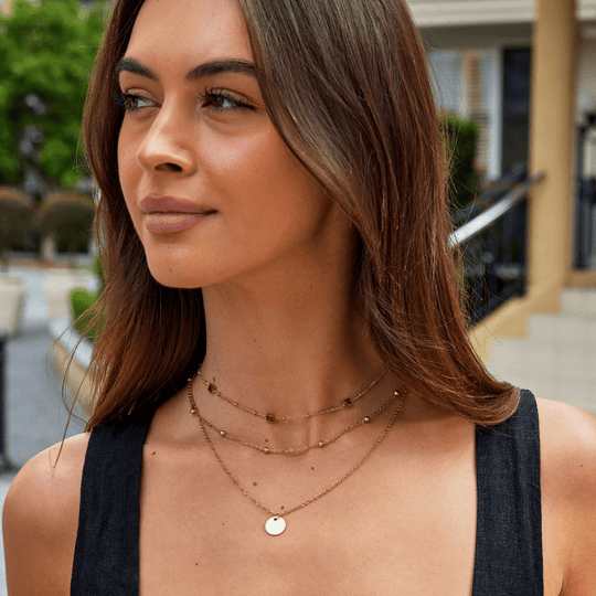 Collier en Cristal Rouge Alberta