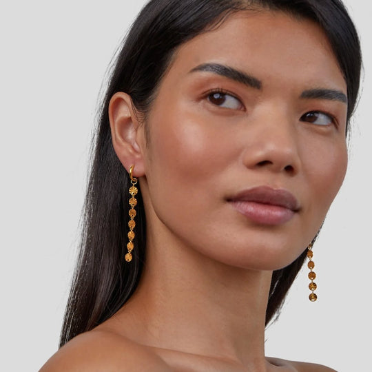 Boucles d'oreilles en disque en or 18K Amari