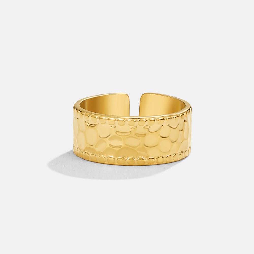 Bague en Or Martelé Amaya