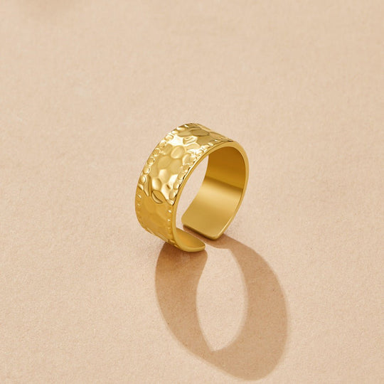 Bague en Or Martelé Amaya