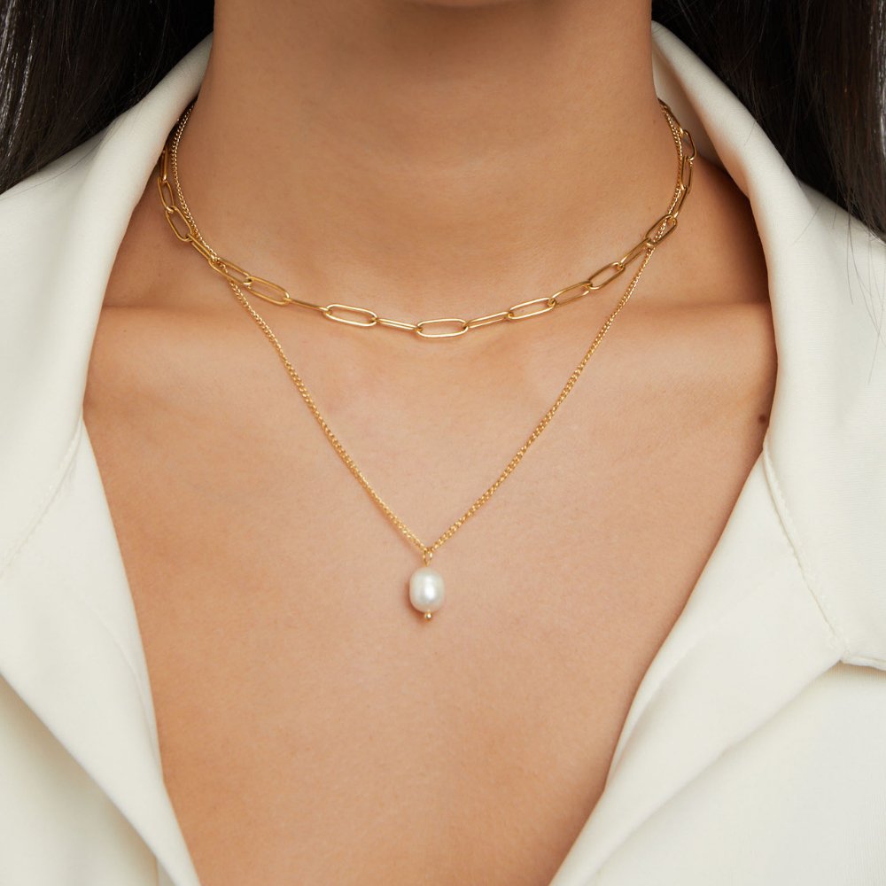Collier en perles d'Angela