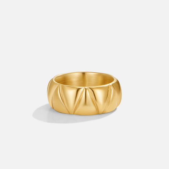 Bague Chunky en Or Anika