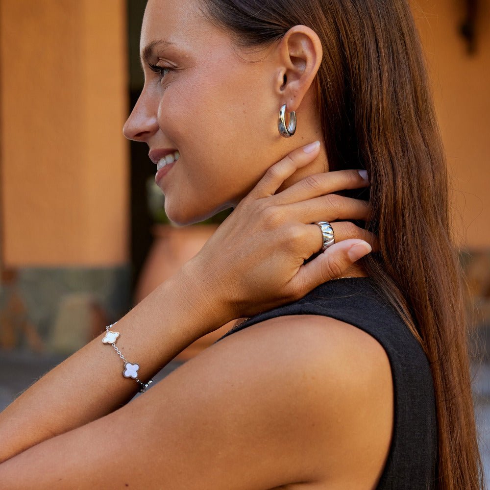 Bague en Argent Chunky Anika