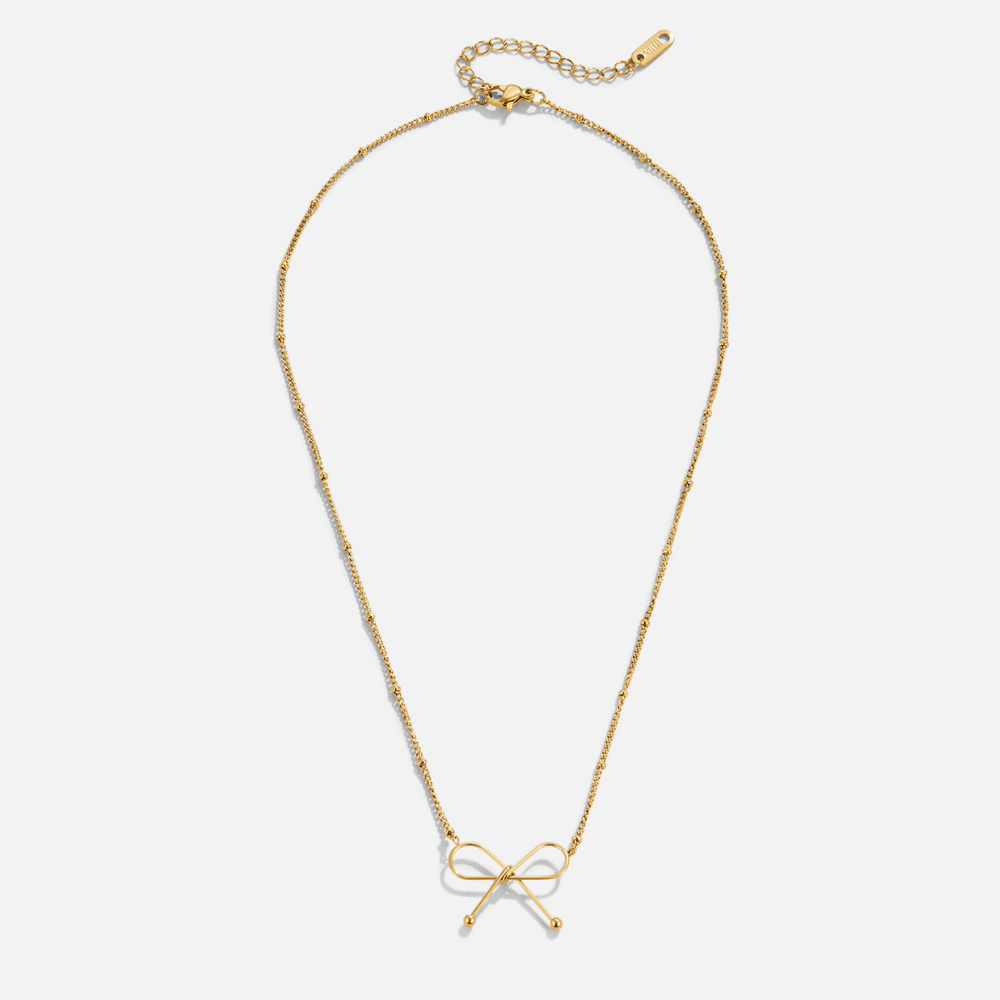 Collier Anika en Bow en Or