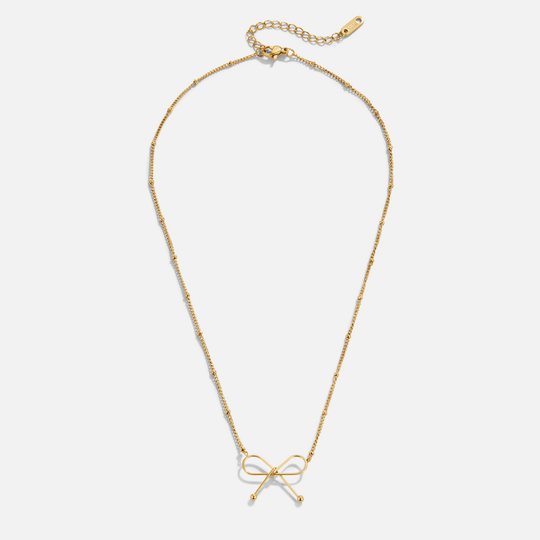 Collier Anika en Bow en Or