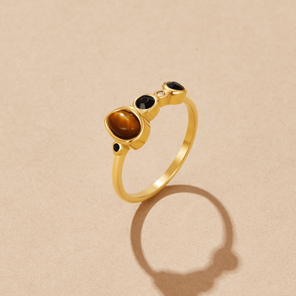 Bague en Cristal Vintage Aurora