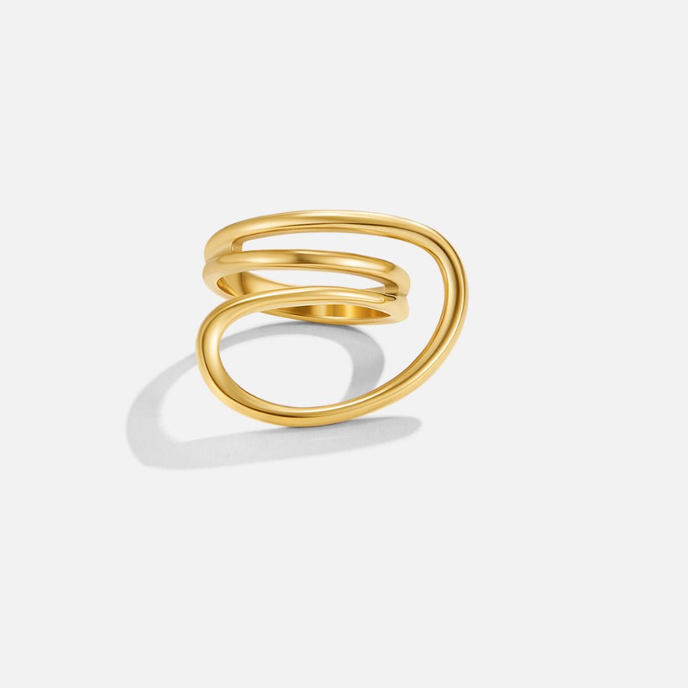 Bague Wave Tordue Ava