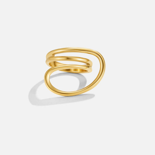 Bague Wave Tordue Ava